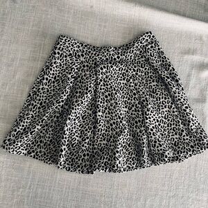 Leopard Print Women's Skirt